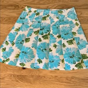 United Colors of Benetton Blue Floral skirt